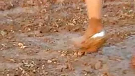 ウェブカメラで経験の浅い小さな雌犬はハー ...